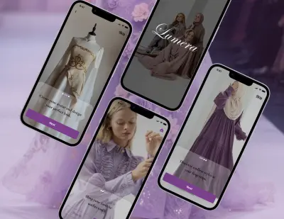 تصميم 3 شاشات Onboarding احترافية لتطبيق موبايل بـ Figma مقابل 5 دولار فقط!