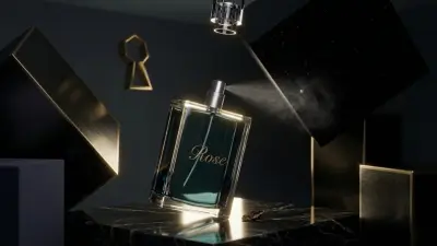 تصميم وإخراج فني احترافي لمنتجات العطور