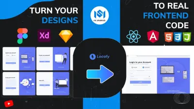 تحويل تصميم Figma إلى كود احترافي React أو HTML/CSS
