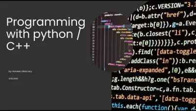إصلاح وتعديل أكواد Python و cpp وحل جميع الأخطاء البرمجية
