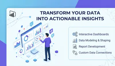 تصميم داشبورد احترافي على Power BI من بياناتك