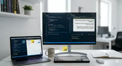حل مشاكل React و JavaScript