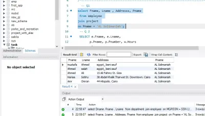 سأقوم بكتابة وتحليل استعلامات SQL احترافية لمشاريع تحليل البيانات