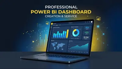 إنشاء داشبورد تفاعلي لعرض وتحليل البيانات باستخدام Power BI