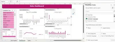 تصميم Dashboard تفاعلية على Excel تحويل البيانات الخام إلى تقارير واضحة إنشاء رسوم بيانية احترافية استخدام Pivot Tables و Pivot Charts تنظيم وتنظيف البيانات إضافة فلاتر وسلايسر للتحكم في البيانات بسهولة