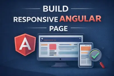 I will build a responsive Angular page