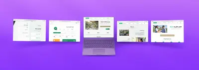 تصميم واجهات مواقع ويب احترافية (Website UI) باستخدام Figma