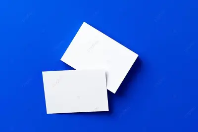 تصميم بطاقات شخصية او بطاقات اعمال