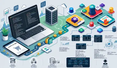 حل مشكلات استعلامات SQL وتصميم مخططات العلاقات ERD بدقة