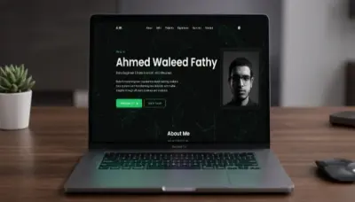صورة العمل إنشاء موقع شخصي (بورتفوليو) مميز يعرض أعمالك وخبراتك باحتراف