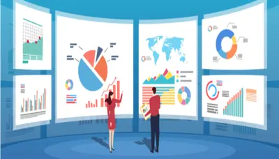 اعداد داشبورد تفاعلية علي powerbi