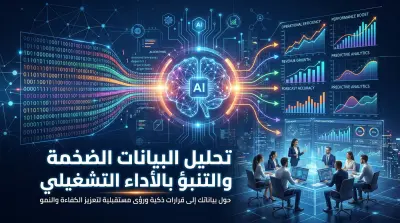 تحليل البيانات الضخمة والتنبؤ بالأداء التشغيلي