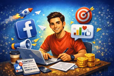 كاتب محتوى تسويقي لفيسبوك | بوستات احترافية تجذب العملاء