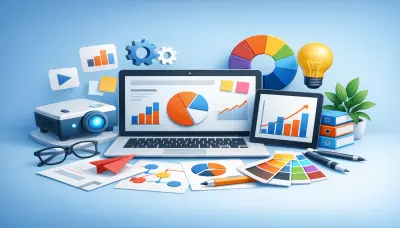 تصميم عروض تقديمية احترافية ومودرن باستخدام PowerPoint و Canva