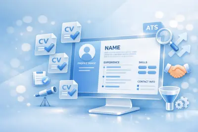 تصميم سيرة ذاتية احترافية متوافقة مع ATS