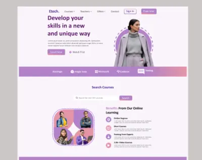 تصميم Landing Page احترافية ومتجاوبة لعرض خدماتك أو منتجك