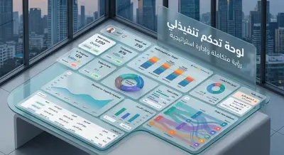 تصميم لوحات تحكم (Dashboards) احترافية لتحليل البيانات وعرضها بصريًا
