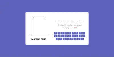 لعبة الرجل المشنوق – Hangman Game