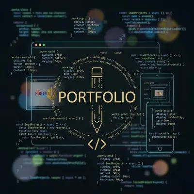 برمجة بورتفوليو(Portfolio) احترافي متجاوب بـ HTML/CSS/JS