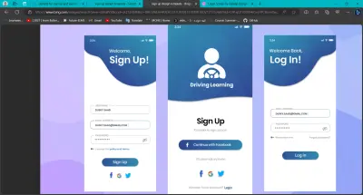 تحويل UI / UX Design الي Flutter App