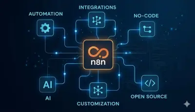 سأقوم بإنشاء Workflow احترافي باستخدام n8n لأتمتة أعمالك وربط التطبيقات و AI