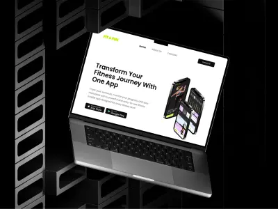 تصميم واجهة موقع جذابة واحترافية مع تجربة مستخدم سلسة