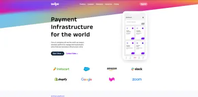تصميم وتطوير Landing Page احترافية مشابهة لمواقع شركات الدفع الإلكتروني باستخدام HTML و CSS و JavaScript