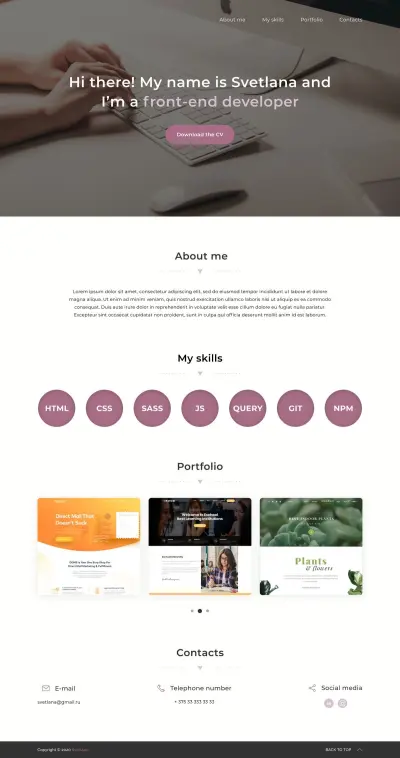 اتصميم Landing Page احترافية باستخدام HTML و CSS متجاوبة مع جميع الأجهزة