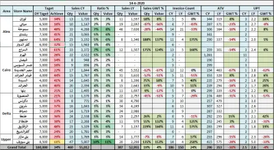 تحليل و عرض البيانات باستخدام اكسيل MS Excel