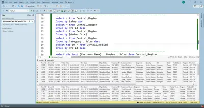 تحليل البيانات باستخدام SQL