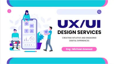 تصميم UI/UX لمواقع ويب او برامج