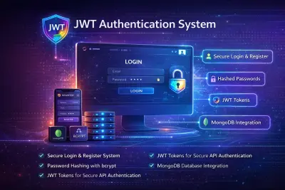 إنشاء نظام تسجيل دخول احترافي باستخدام JWT