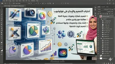 التصميم الجرافيكي باستخدام Photoshop