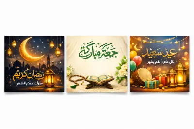 عمل تصميمات لمواقع التواصل