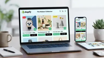 إنشاء متجر إلكتروني احترافي على Shopify