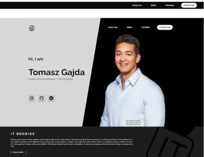 تصميم وبرمجة Portfolio شخصي لعرض أعمالك ومهاراتك