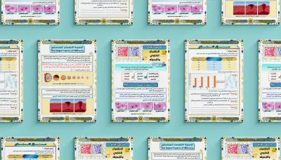 تصميم وتنسيق مذكرات، ملازم، كتيبات تعليمية احترافية