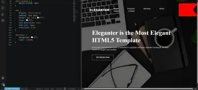 تكويد وتحويل تصميمات PSD أو الصور إلى صفحات ويب (HTML/CSS) متجاوبة