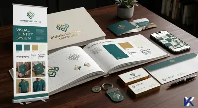 بناء الهوية البصرية المتكاملة للمشاريع الناشئة