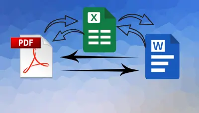 تحويل ملفات PDF الي Word