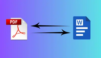 تحويل ملفات PDF الي Word