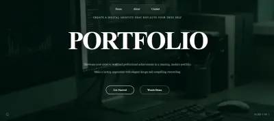 تصميم وبرمجة موقع شخصي (Portfolio) عصري باستخدام Next.js