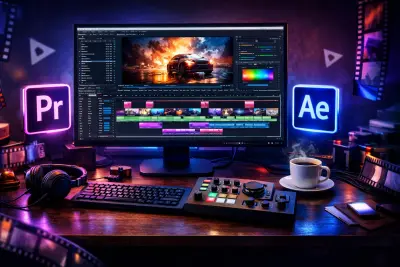 مونتاج فيديو وريل أحترافى