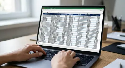 إدخال وتنظيم البيانات (Data Entry) بدقة عالية وسرعة في التسليم