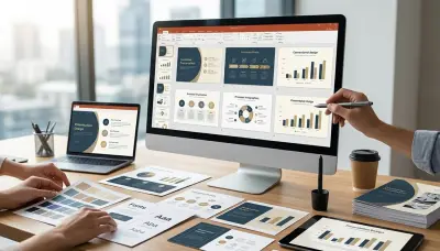 تصميم بريزنتيشن احترافي PowerPoint بتصميم احترافي عصري وجذاب