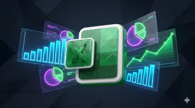 تحليل بياناتك على Excel وتحويلها إلى تقارير تفاعلية (Dashboards) لاتخاذ قرارات دقيقة.