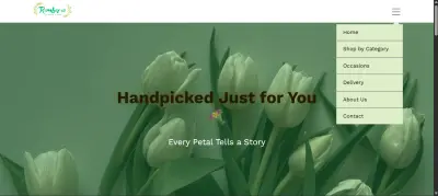 سأقوم بتصميم موقع Front-End احترافي لمتجر ورد (Flower Shop) مكون من 5 صفحات بتصميم عصري