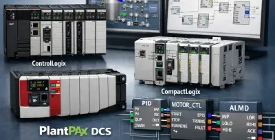 برمجة متحكم منطقي PLC من شركة Rockwell Automation