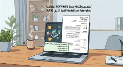 تصميم وكتابة سيرة ذاتية CV احترافية ومتوافقة مع أنظمة الفرز الآلي ATS