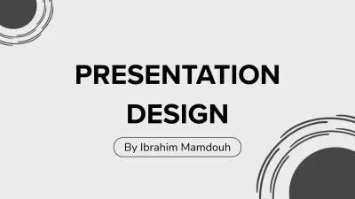 تصميم عرض تقديمي Presentation باستخدام PowerPoint او Canva